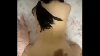 Sister Qingteng's humid and cock-squeezing puss is torn up by an uncut cock until she cums.