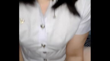 A homemade fucky-fucky flick of a Thai university female with a inner pop-shot ending.