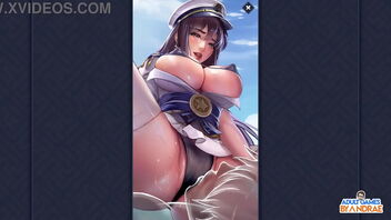 Navy Hibiki's upskirt and ass-smothering episodes in King of Curves