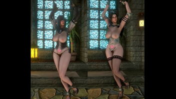 Skyrim dance flick - R18 fancam