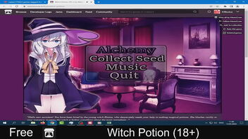 Adult fantasy: Witch's Potion