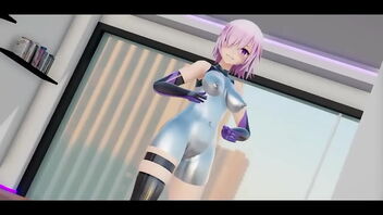 2D model of Silver Bod dominates in MMD conquest