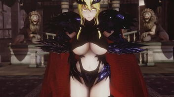 The R18 MMD conqueror Artoria Pendragon is back, this time with Alter.