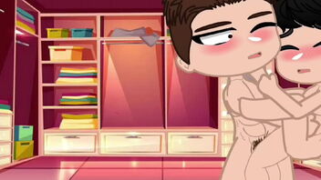 Larry Stylinson's steaming sequence in a 1D Gacha game with a bonus Ziam mini scene.